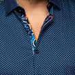 Load image into Gallery viewer, CHEMISE | SANLUCA, Navy - AU NOIR
