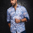 Load image into Gallery viewer, CHEMISE | SORAN, Light Blue - AU NOIR
