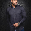 Load image into Gallery viewer, CHEMISE | STARSCREAM, Black - AU NOIR
