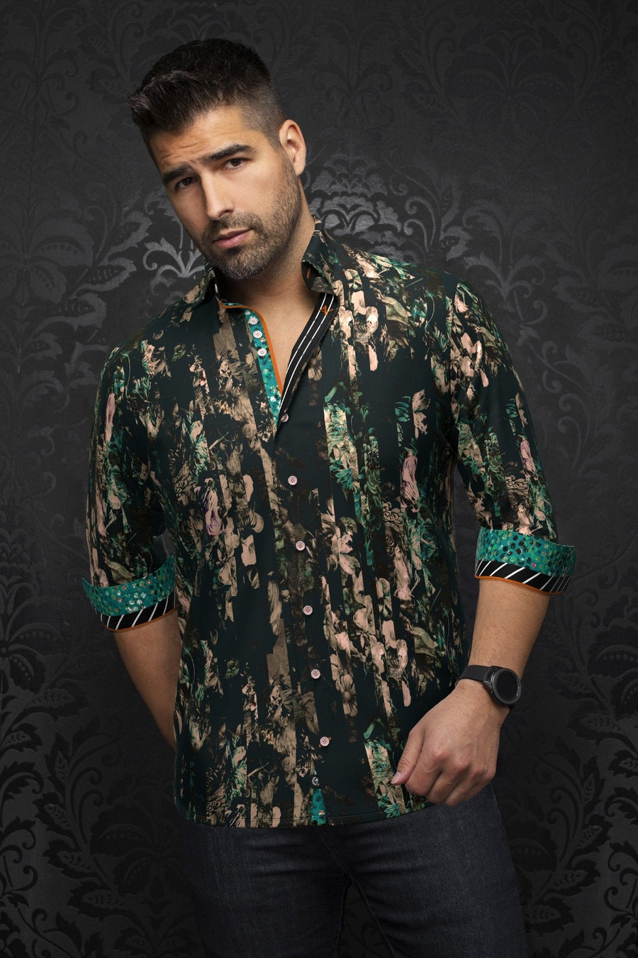 CHEMISE | SUAREZ, Black - AU NOIR