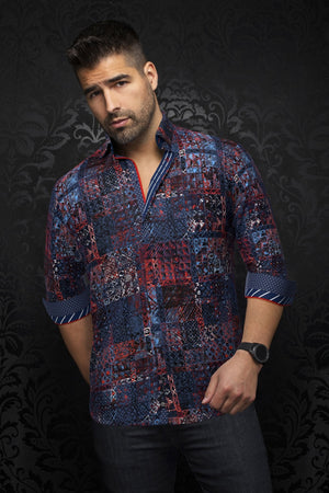 CHEMISE | TURNER, Navy - AU NOIR