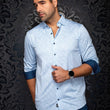 Load image into Gallery viewer, CHEMISE | YUCCA, Blue - AU NOIR
