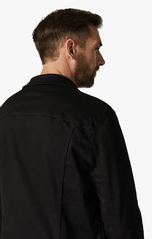 34 HERITAGE | Travis Jacket | Black Brushed Denim 34 Heritage