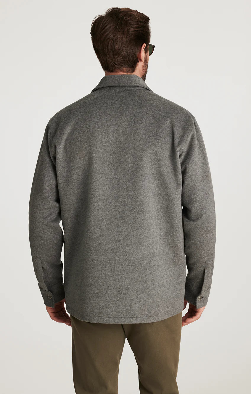 34 HERITAGE | Button Down Overshirt | Grey
