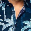 Load image into Gallery viewer, MANCHES COURTES EXTENSIBLE | AZURE, Navy - AU NOIR
