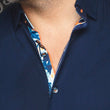 Load image into Gallery viewer, Manches Courtes | FAJARDO, Navy - AU NOIR
