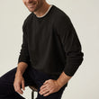 Load image into Gallery viewer, 34 Heritage | French Terry Crew Sweater | Black
