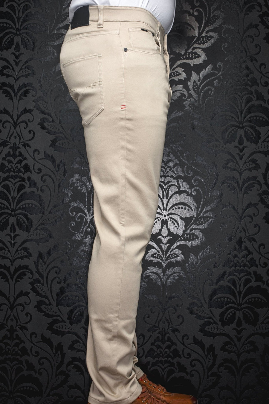 PANTALON | JOHNNY-SKC, beige - AU NOIR