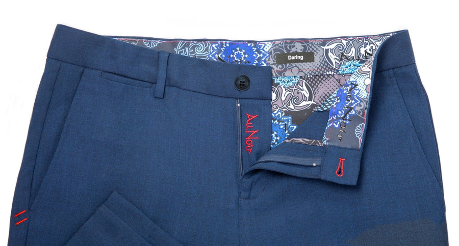 PANTALON | WESSON-LANCASTER, Navy - AU NOIR