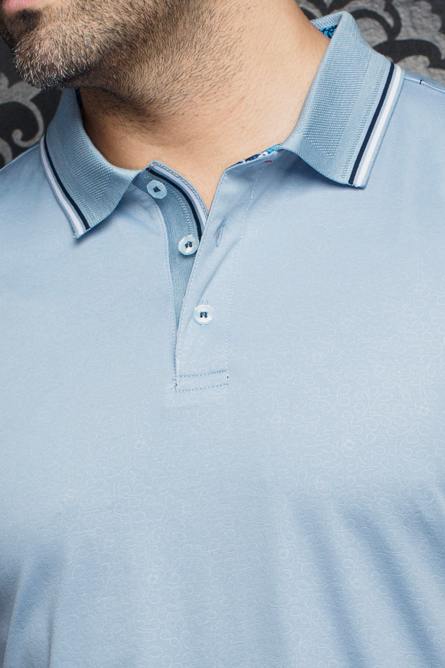 POLO | DELLARIO, Light Blue - AU NOIR