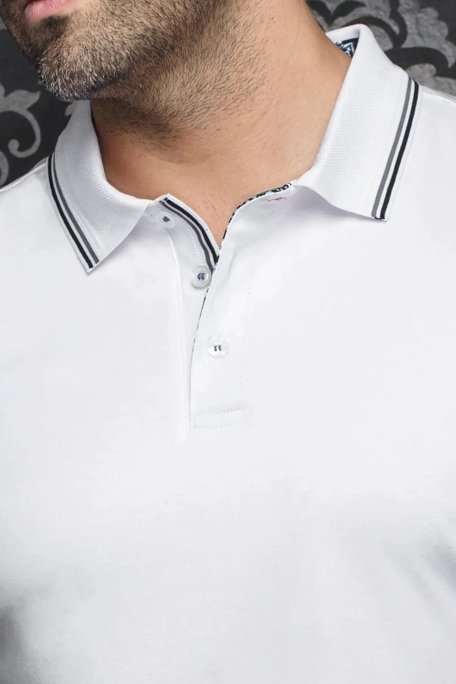 POLO | DELLARIO, White - AU NOIR