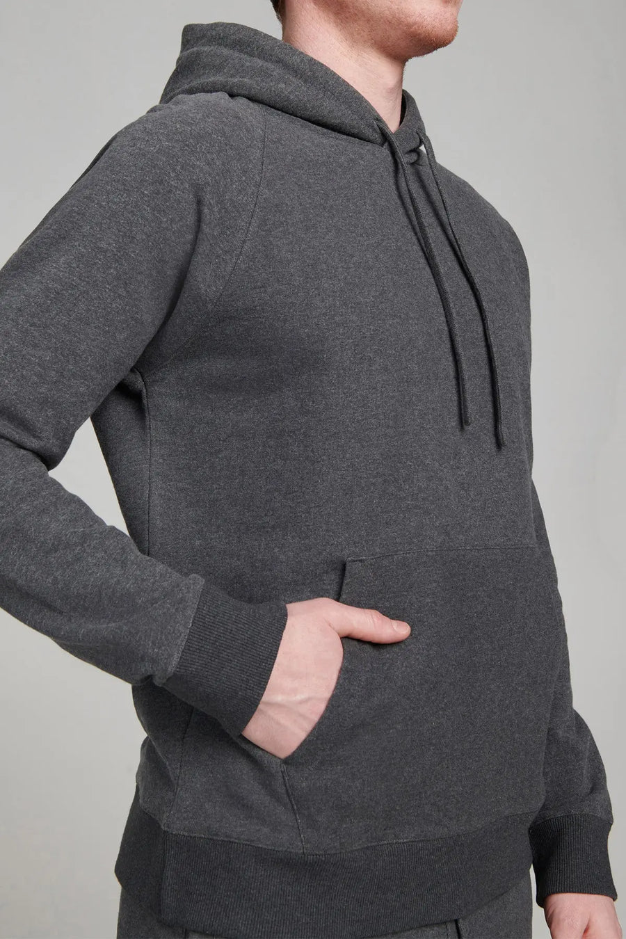 PURE & SIMPLE | Emerized Hoodie Charcoal Mix Pure & Simple