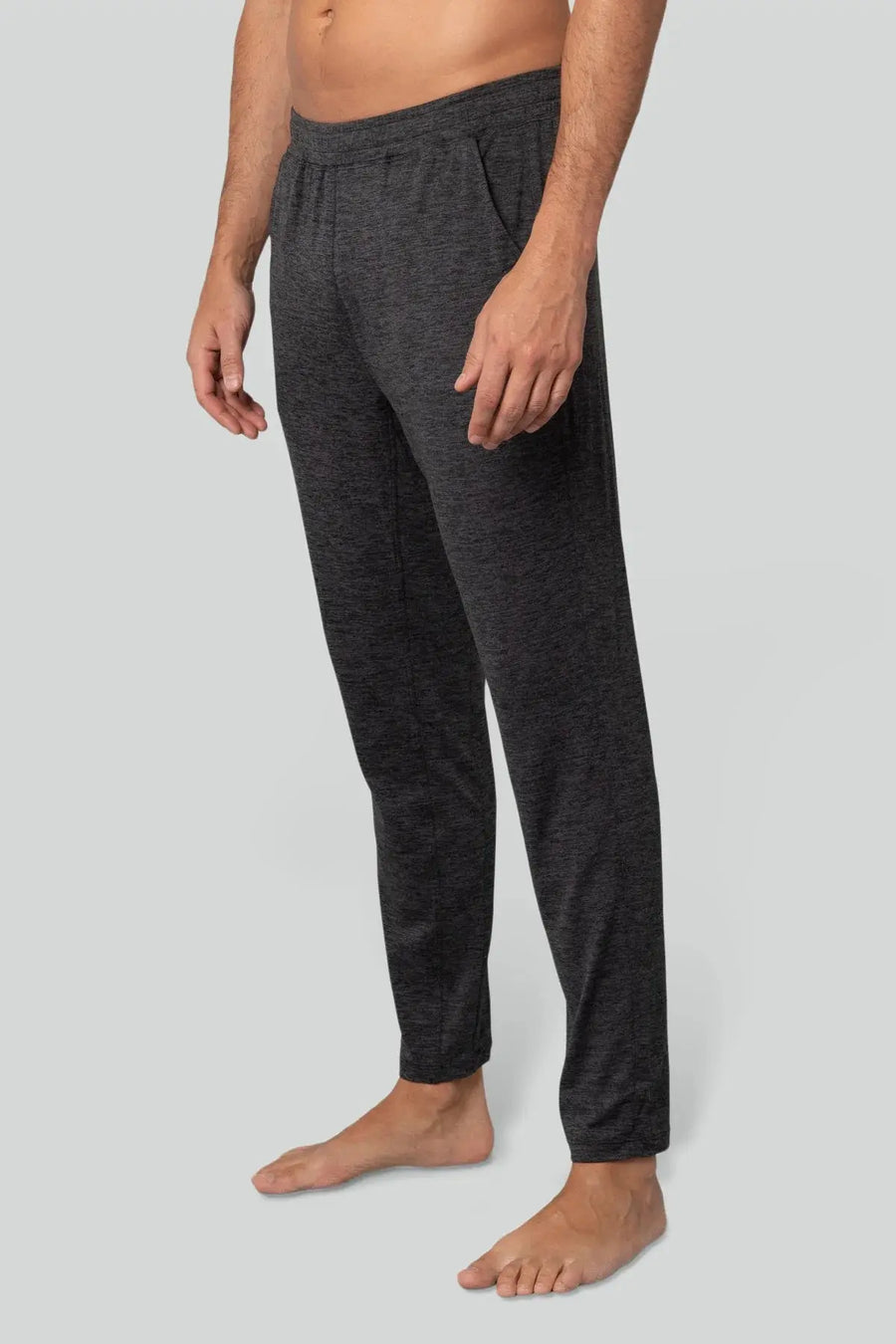PURE & SIMPLE | Pull on Jogger Black Heather Pure & Simple