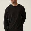 Load image into Gallery viewer, 34 Heritage | French Terry Crew Sweater | Black
