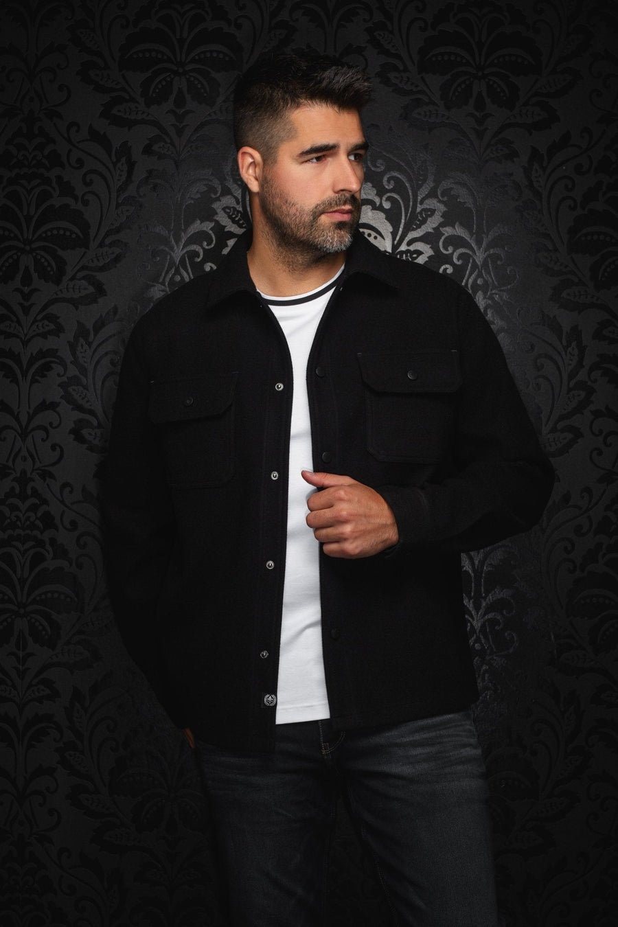 SURCHEMISE | DANALI, Black - AU NOIR