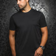 Load image into Gallery viewer, T-shirt | MICHAEL-C, black - AU NOIR
