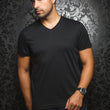Load image into Gallery viewer, T-shirt | MICHAEL-V, black - AU NOIR
