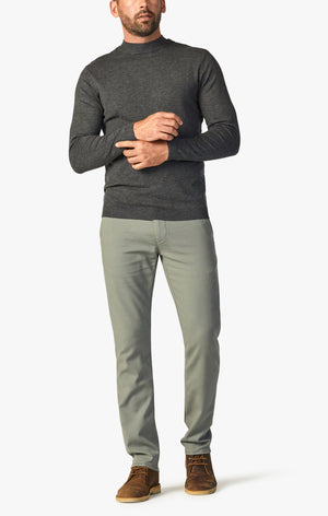 34 HERITAGE | Verona Chino Pants | Sage High Flyer