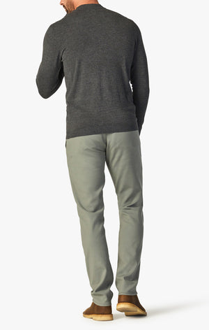 34 HERITAGE | Verona Chino Pants | Sage High Flyer