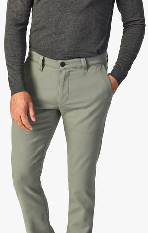 34 HERITAGE | Verona Chino Pants | Sage High Flyer