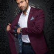 Load image into Gallery viewer, VESTON | DELON, Burgundy - AU NOIR
