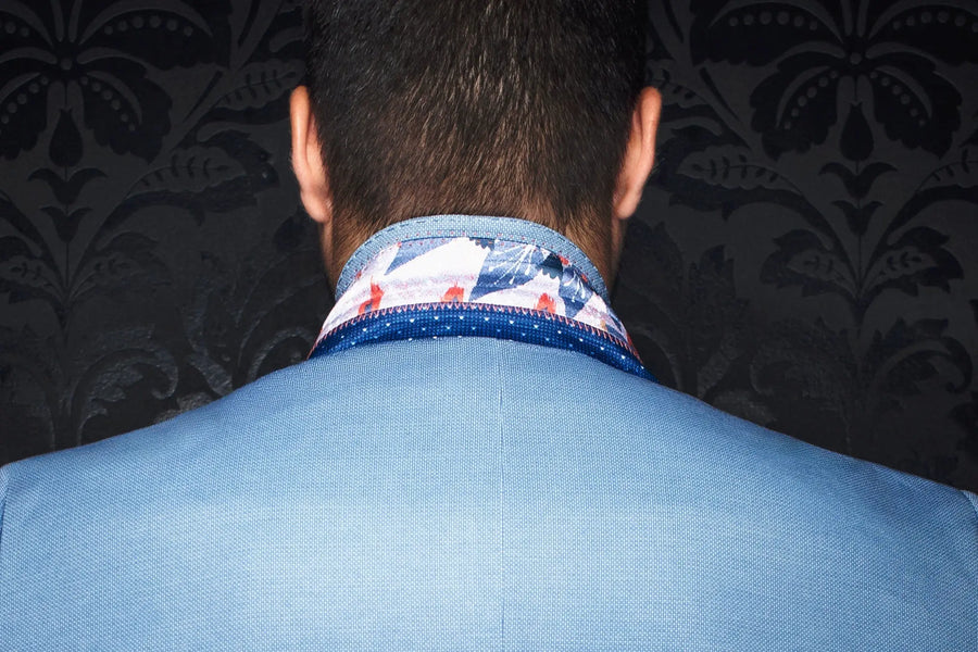 VESTON | GLOVER, Light Blue - AU NOIR