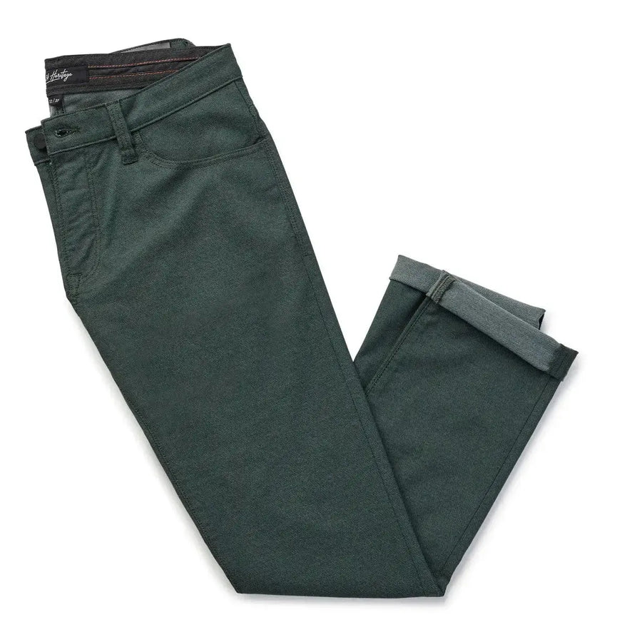 34 HERITAGE | Courage Straight Leg Pants |  Kombu Green Coolmax Brothers Clothing Co.