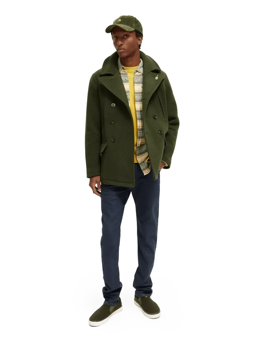 Scotch and soda mens peacoat deals