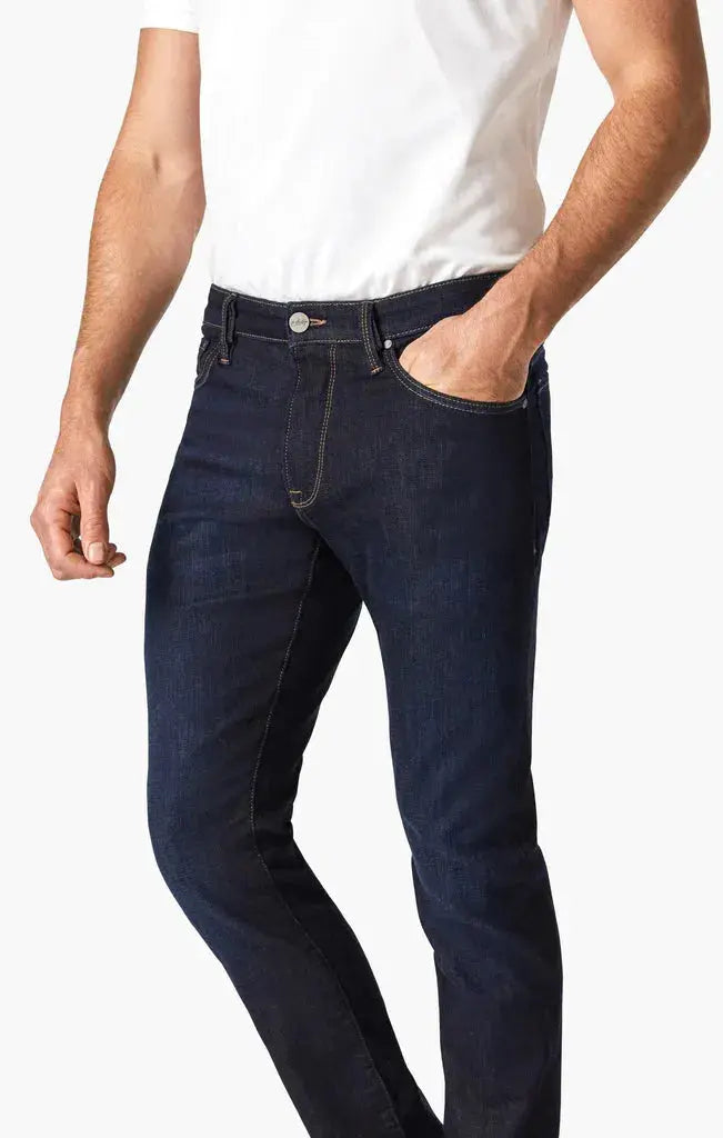 34 HERITAGE | Cool Slim Leg Pants | Rinse Brushed Soft Brothers Clothing Co.
