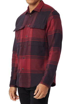 Good Man Brand - Brushed Flannel Stadium Shirt Jacket Brothers Clothing Co.
