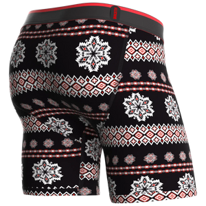 BN3TH | CLASSIC BOXER BRIEF | Frozen Fairisle Red Brothers Clothing Co.